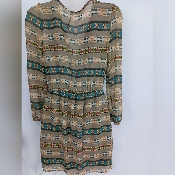2/$30 Patterned PEPPERMINT Multicolor Women's Dress (#214) - Picture 7 of 9